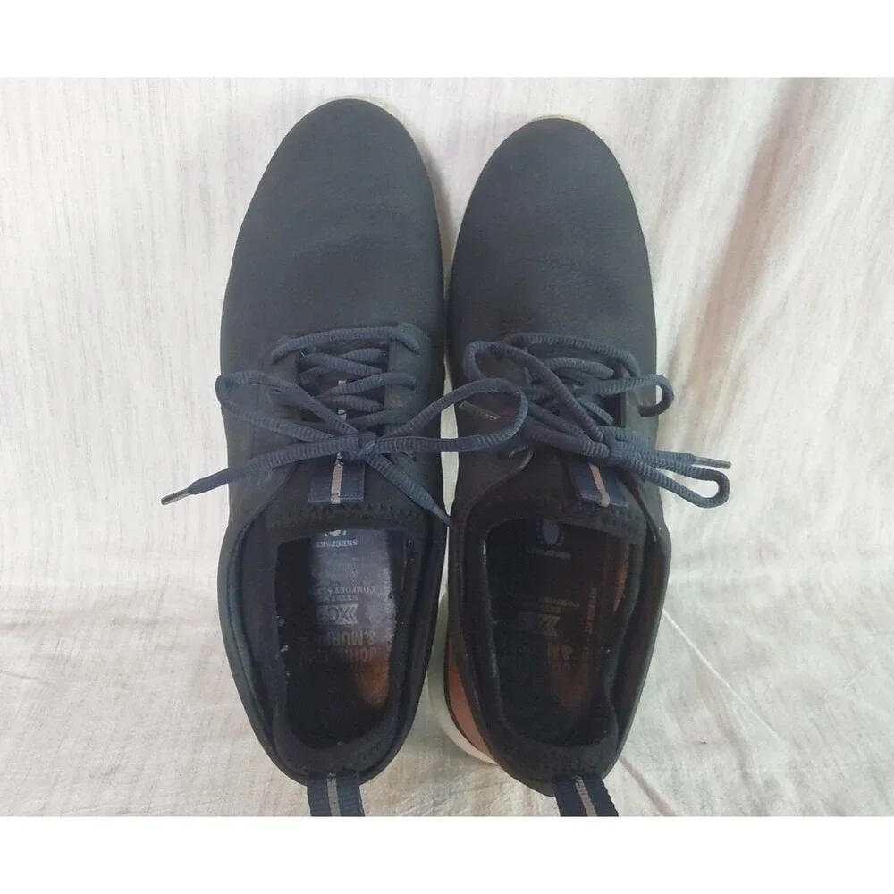 Johnston & Murphy XC4 Waterproof Mens Size 9.5 M Blue Leather Oxford Sneaker